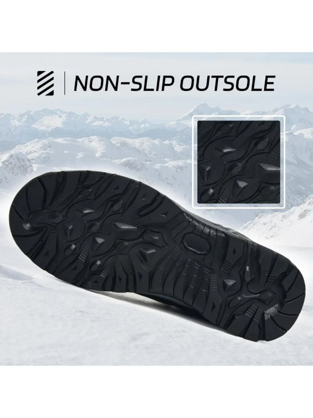 Waterproof Winter Snow Boots for Women | Warm Fur Lined Ankle Booties, Non-Slip